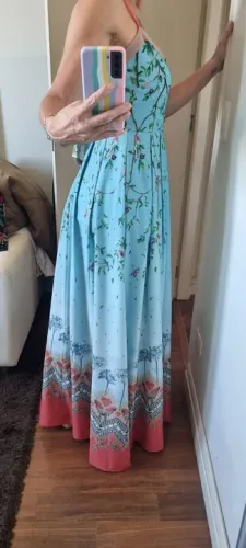 Vestido novo antix arara, p