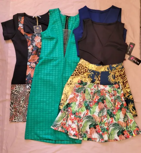 Lote de roupas femininas para loja ou brechó 8 ou 11 pçs