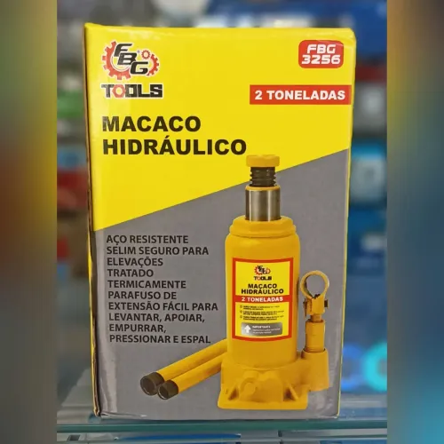 Macaco Hidráulico FBG Tools 2 Toneladas novo (Honestidade e Qualidade é na JK )