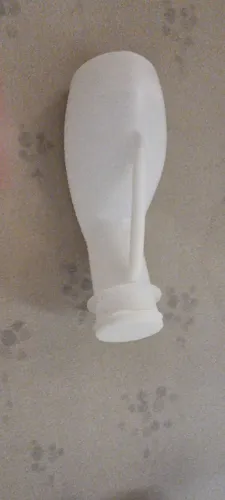 PAPAGAIO URINOL PARA INCONTINÊNCIA URINÁRIA C/ TAMPA 1000ml BRANCO TRANSLÚCIDO.