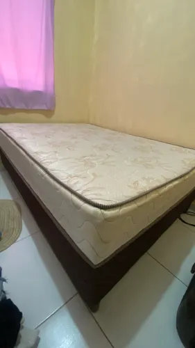 Vendo cama de casal box
