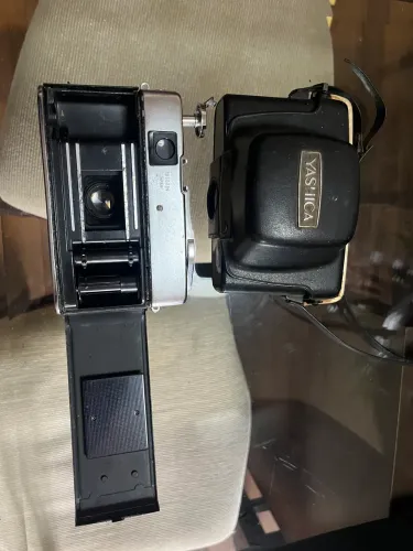 Câmera Vintage YASHIKA funcionando super rara