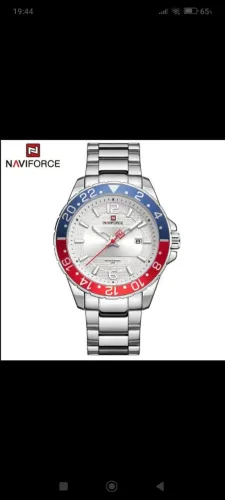 Relógio Naviforce Esportivo Branco Original