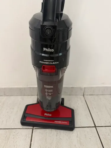 Aspirador de pó vertical Philco Power Clean PAS4000V. Capacidade de filtro 2