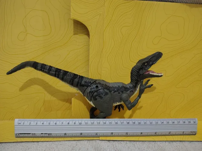 Brinquedo velociraptor BLUE Jurassic word Hasbro
