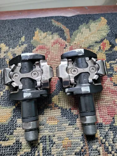 Pedal Mtb shimano clip Pd M505 com taquinhos