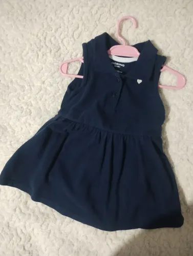 Vestido body polo Hering kids