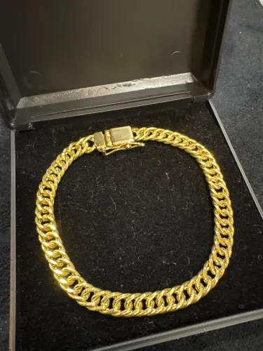 PULSEIRA GRUMET DUPLA 18k750