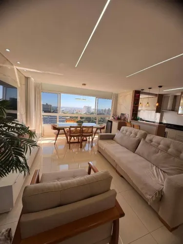 Apto 3 Suítes Gran Leste (103m²) - Semi-Mobiliado (Eletros e Ar) - Janela Panorâmica