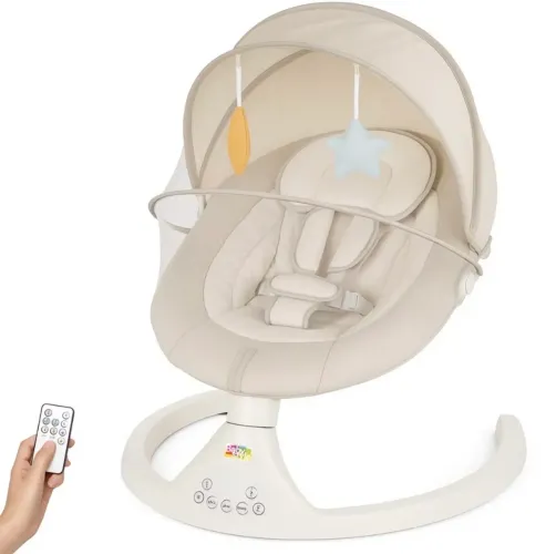 Cadeira de balanço de bebê automática