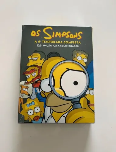 box 6ª temporada de os simpsons ava ? usado