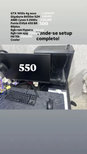 Placa de vídeo gtx 1650 super 4g