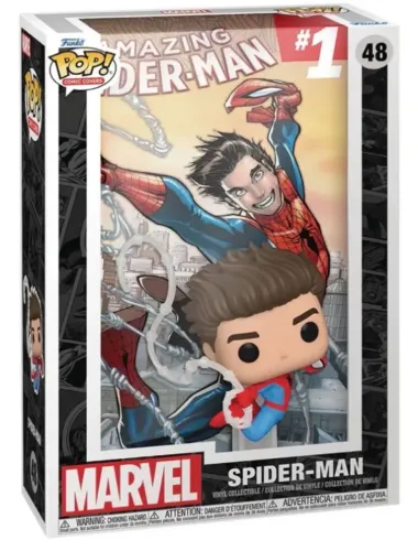 funko pop comic cover spider man #1 marvel exclusive n°48