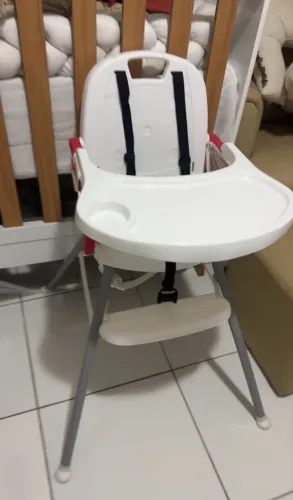 Poltrona balanço bebê + cadeira de alimentação 400