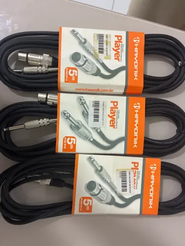 3un por R$ 100,00 Cabo para instrumentos