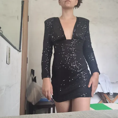 Vestido de festa paetê 