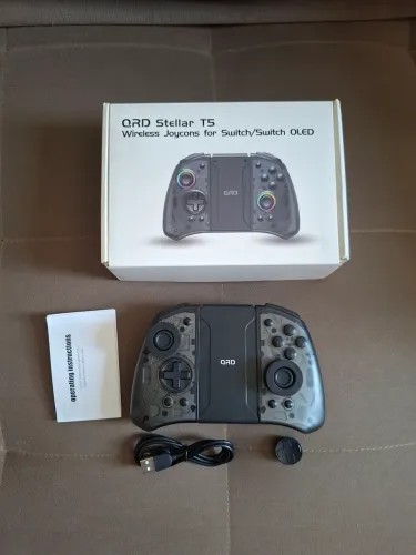 Controle Nintendo Switch/Switch OLED QRD Stellar T5