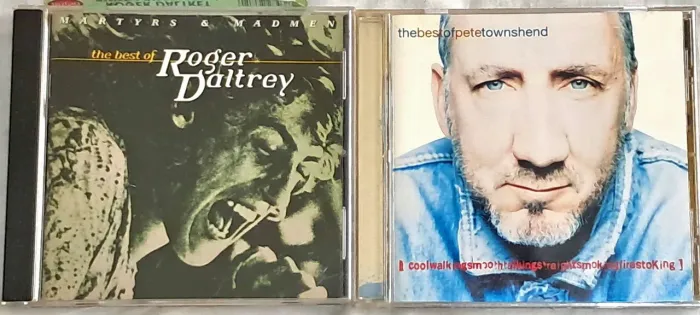 2 CDs - The Best of Roger Daltrey e Pete Townshend - importados