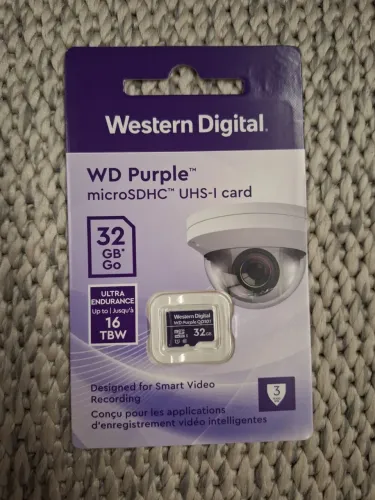 Cartão microSD WD Purple QD101 32GB