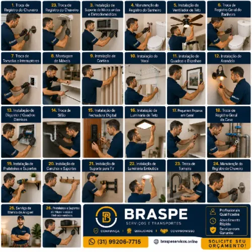 Soluções Completas para seu Imóvel: Reparos, Reformas, Elétrica e Ar-Condicionado!