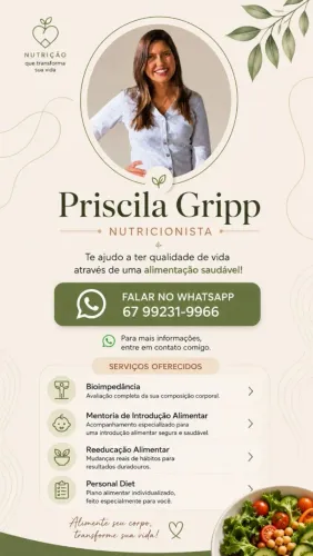 Nutricionista / Mentoria de Introdução Alimentar 