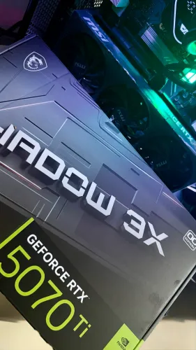 PLACA DE VÍDEO RTX 5070Ti MSI SHADOW 3X OC - 16GB GDDR7 - 256 bits