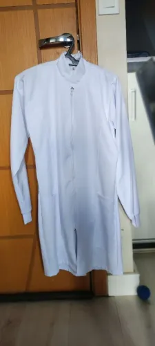 Jalecos tamanho p Tecido gabardine não amarrota
