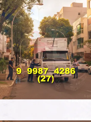 Frete + mudança + qualidade + no seu + tempo + e + segurança!