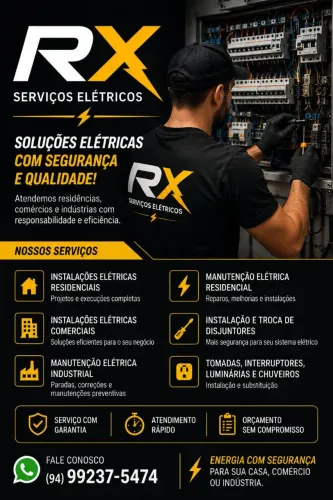 RX serviços elétricos.