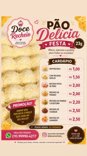 Pão de queijo delícia 