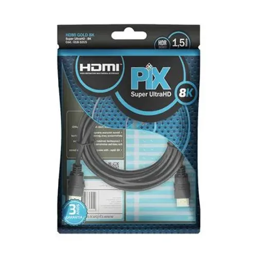 HDMI 2.1 8k com 3 metros de cabo