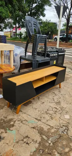 Rack sala retrô bem conservado 1.60cm ENTREGA GRÁTIS
