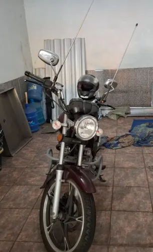 Haojue chopper 1620 km apenas