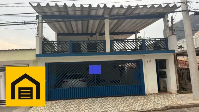 Sobrado com 4 dormitórios à venda, 293 m² por R$ 815.000,00 - Vila Curuçá - Santo André/SP