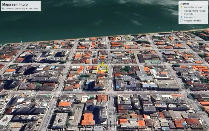 TERRENO BALNEÁRIO ESTREITO 540M² PROX AO MAR MULTIFAMILIAR