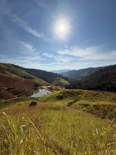 TERRENO COM LAGOA E VISTA PANORÂMICA EM SANTA TERESA/ES