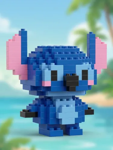 Lilo & Stitch | Mini Blocos de Montar 