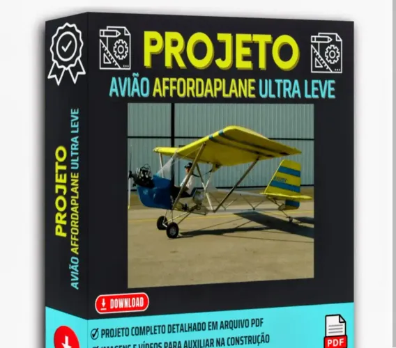 Projeto completo de avião em PDF