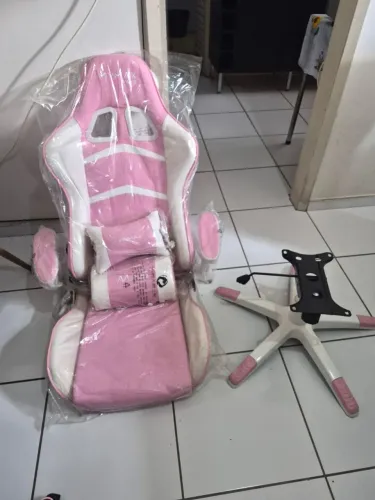 Cadeira gamer rosa Mymax