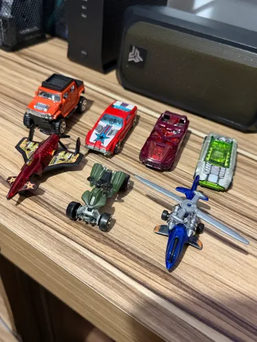 Hot Wheels Kit Lote Coleção Originais Antigos Carro Avião Helicóptero Off-road Raro
