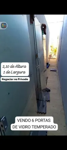 PORTAS DE VIDRO TEMPERADO