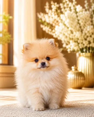 Lindos filhotes de Lulu da Pomerania 