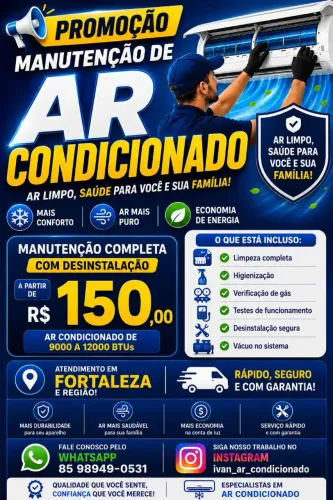 Manutenção de AR Condicionado