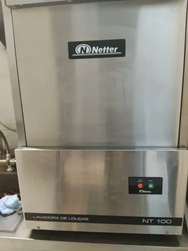 Lavadora de Louças Industrial Netter NT 100 - Ano 2021 - 220 V