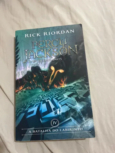 Livro Percy Jackson E Os Olimpianos