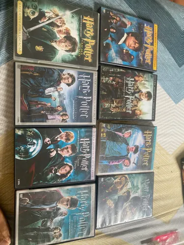 Coleção dvd original Harley Potter