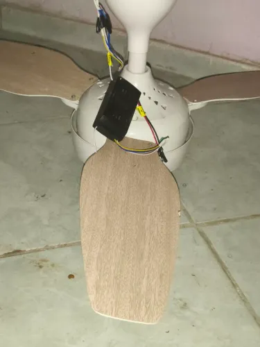 Ventilador de teto ventisol com controle remoto 
