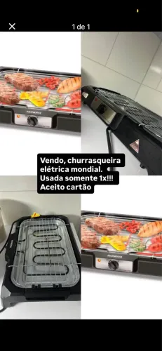 Churrasqueira elétrica