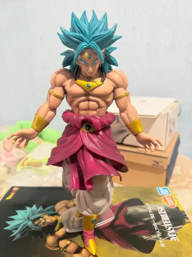 Broly cabelo azul masterlise bandai ichibansho