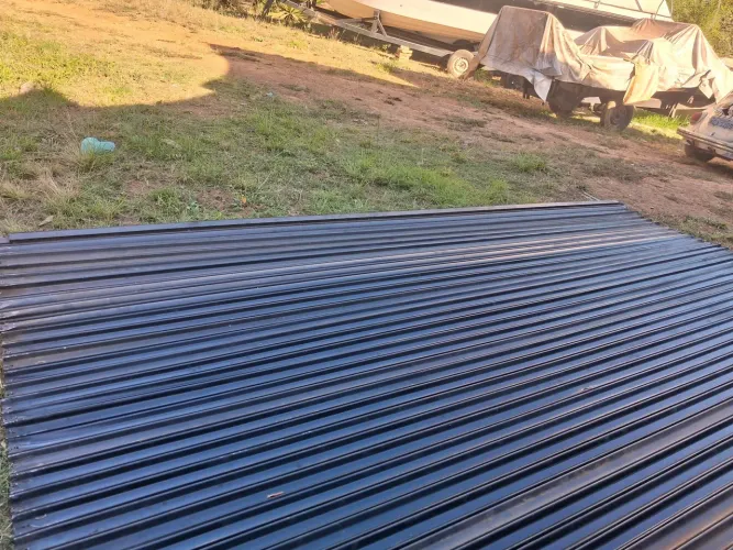 Portao galvanizado